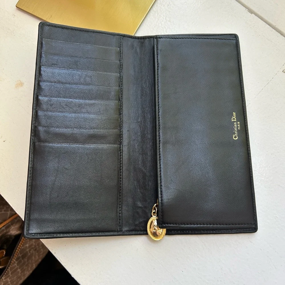 Christian Dior Lambskin Bifold